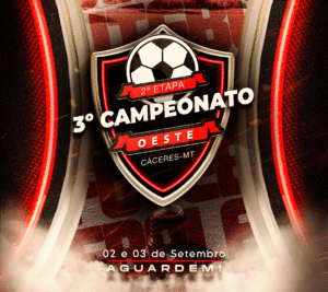 Cáceres se prepara para a 2ª etapa do 3º Campeonato Oeste nos dias 02 e 03 de setembro.